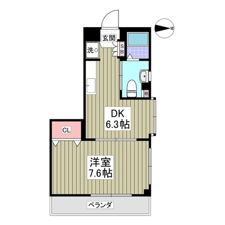 第三ハヤブサマンションの物件間取画像